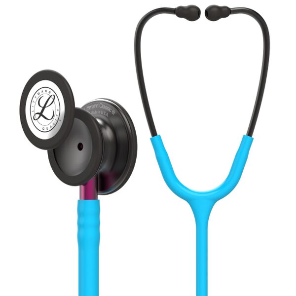 Stetoskop 3M Littmann turkizen, Classic III Zdravnik v uniformi