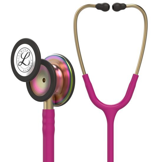 Stetoskop 3M Littmann magenta, Classic III Zdravnik v uniformi